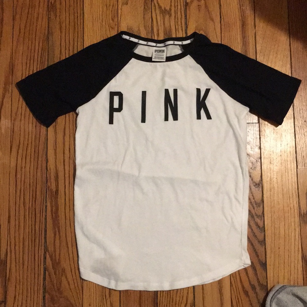 VS PINK baseball tee